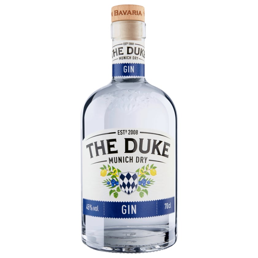 The Duke Munich Dry Gin Bio 0,7l